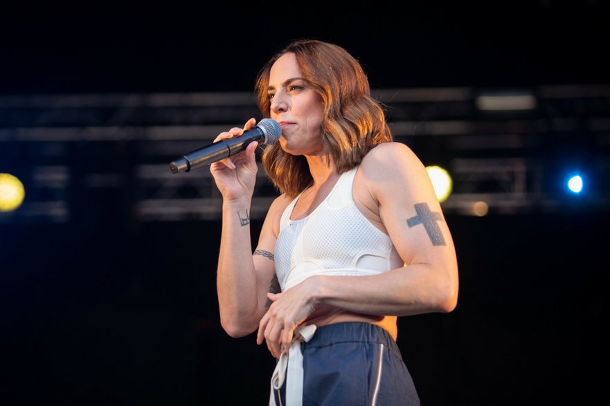 Melanie C to członkini kultowej grupy Spicy Girls.