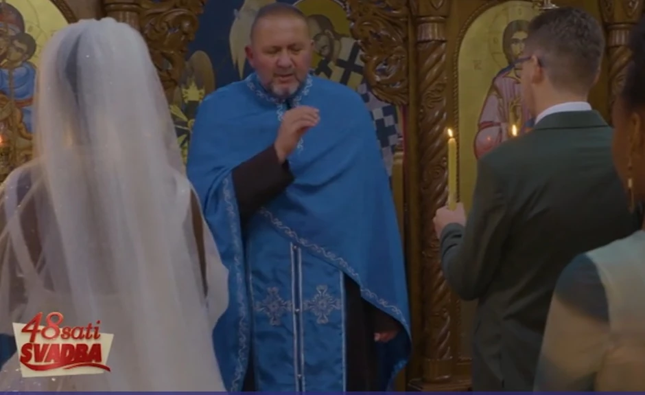 Venčanje Beti i Davida