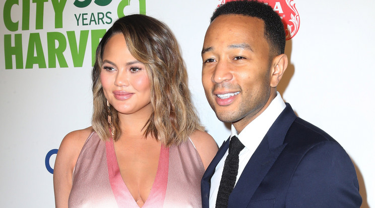 John Legend és felesége, Chrissy Teigen /Fotó: Northfoto