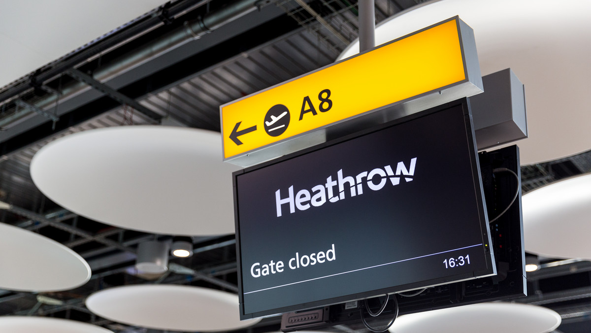 COVID-19. Lotnisko Heathrow separuje pasażerów z krajów wysokiego ryzyka