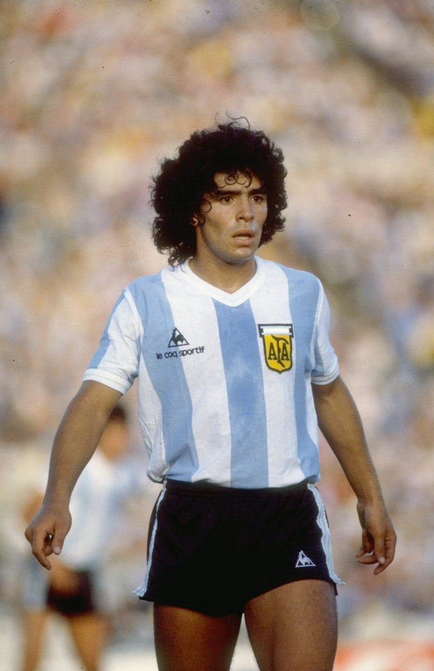 Diego Maradona w 1985 roku