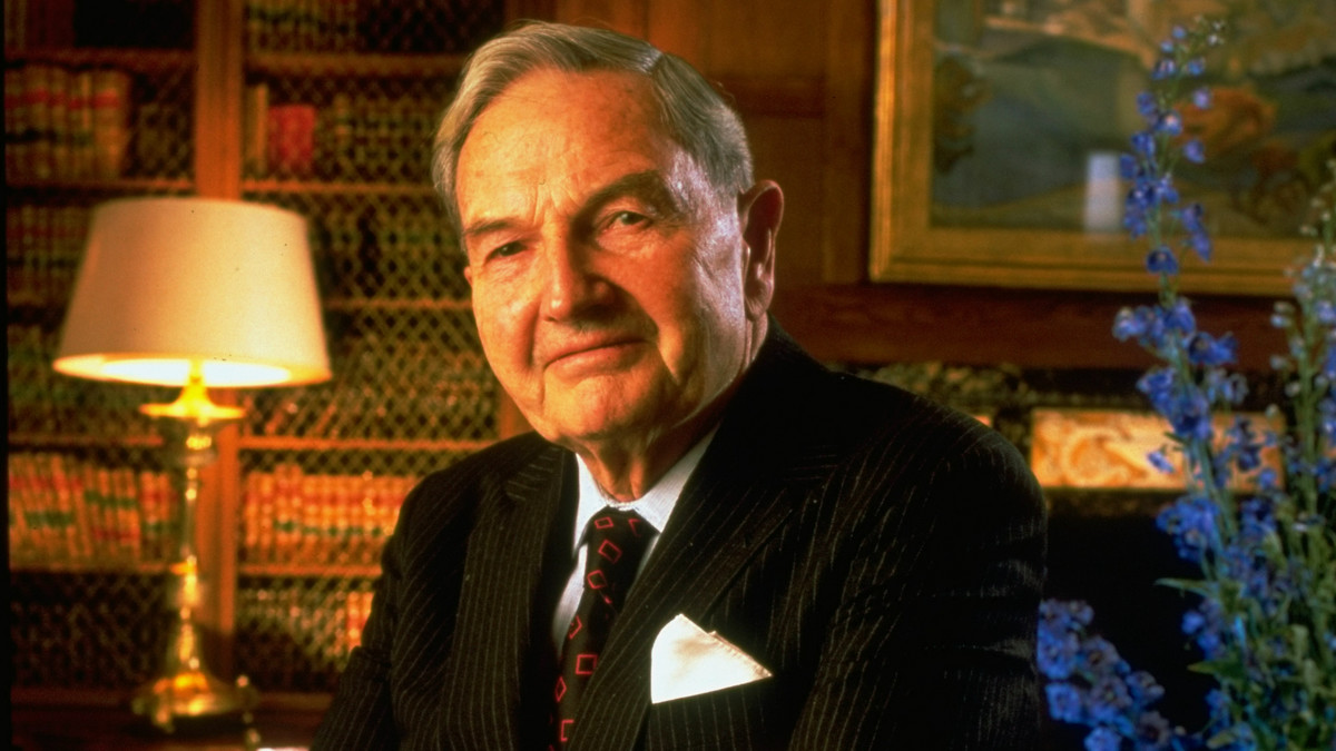 PORTRET z HISTORIĄ David Rockefeller