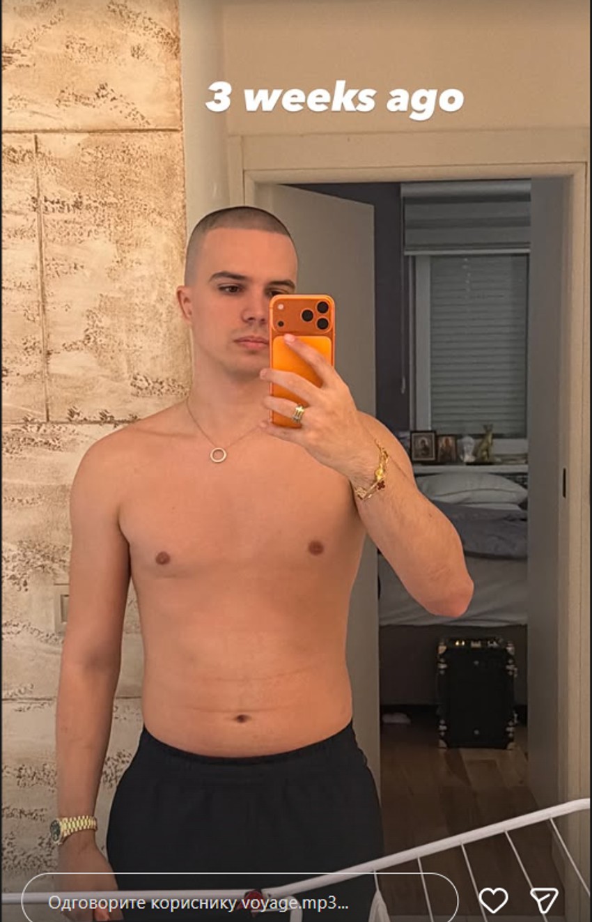 Vojaž drastično smršao za tri nedelje 