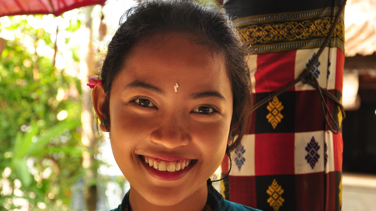 Uśmiechnięta wyspa Bali