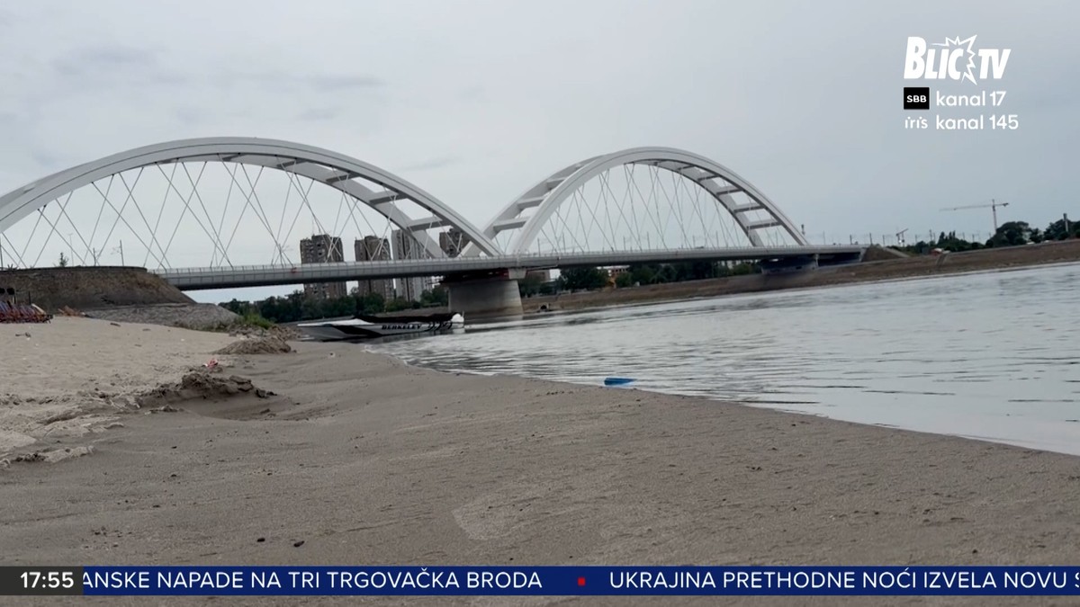 Nizak vodostaj Dunava u Novom Sadu