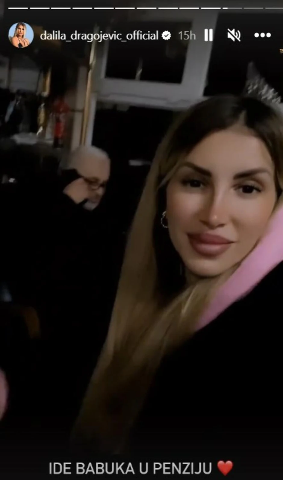 Dalila Dragojević sa ocem Husom