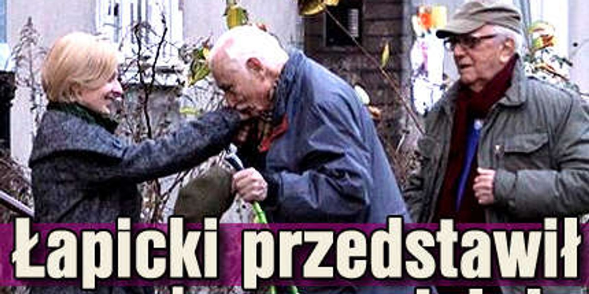 Andrzej Łapicki przedstawił żonę rodzinie