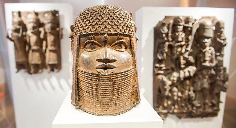 Three bronzes from Benin in the Hamburg Museum of Arts and Crafts [Daniel Bockwoldt]