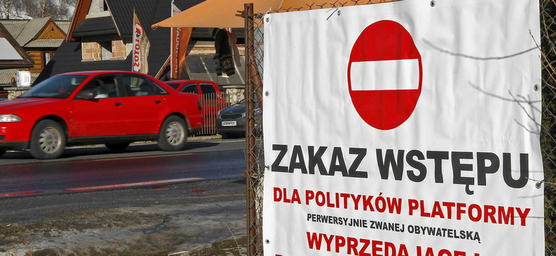 Nowa akcja posłanki PiS. "Zakaz wstępu dla polityków PO" do Zakopanego