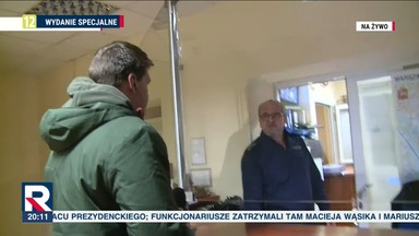 Pracownik TV Republika w komendzie policji. "Istnieje możliwość, że posłowie zostali uprowadzeni" [WIDEO]