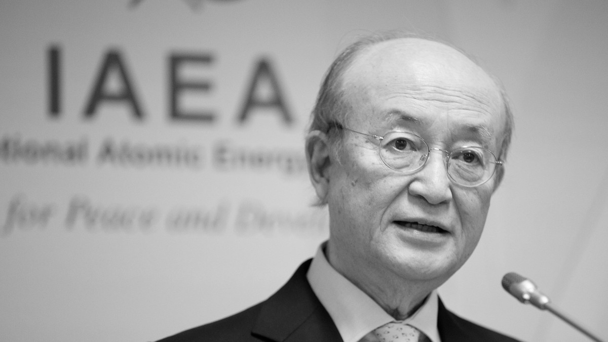 Nie żyje Yukiya Amano, szef Międzynarodowej Agencji Energii Atomowej