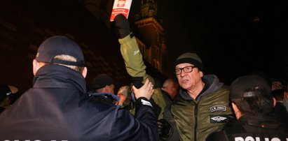 Maleńczuk blokował wjazd Kaczyńskiego na Wawel