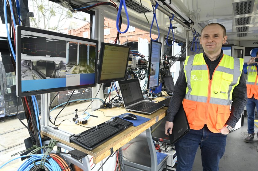 Ten tramwaj przebadał wrocławskie tory