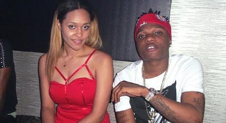 Wizkid and Tania Omotayo