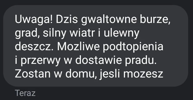 Rcb Rozsyła Do Polaków Sms Z Ostrzeżeniem Możliwe Przerwy W Dostawie Prądu 4261