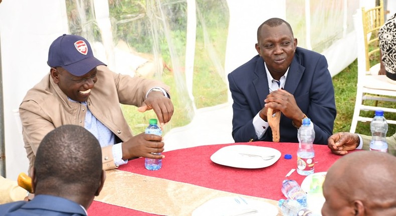 Oscar Sudi with DP Ruto