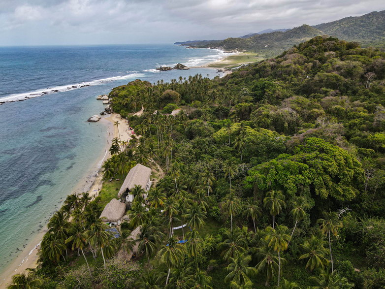 Park Narodowy Tayrona w Kolumbii