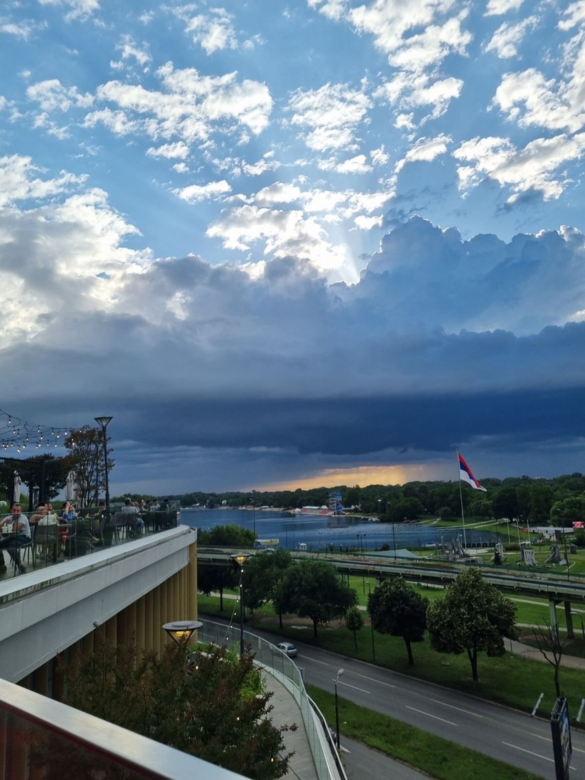 Ada Ciganlija nevreme