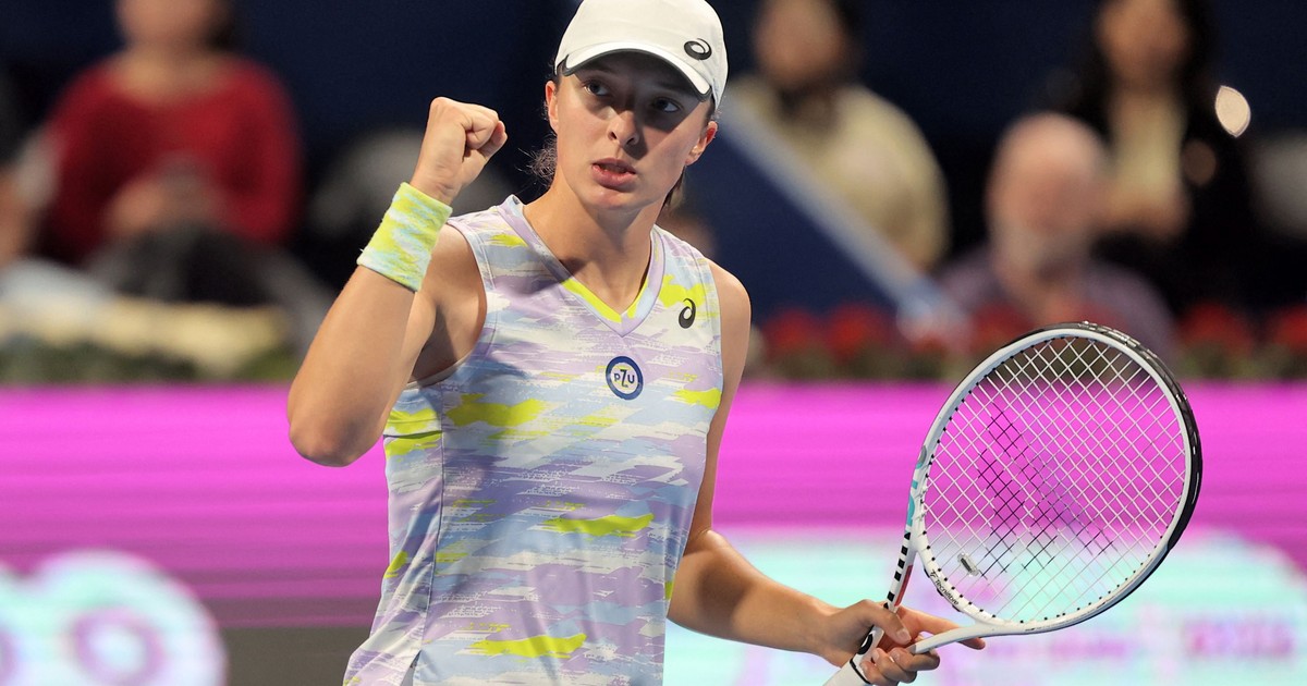 Legenda o scénářích Igy Świątka v Indian Wells.  „Tony Topspina“