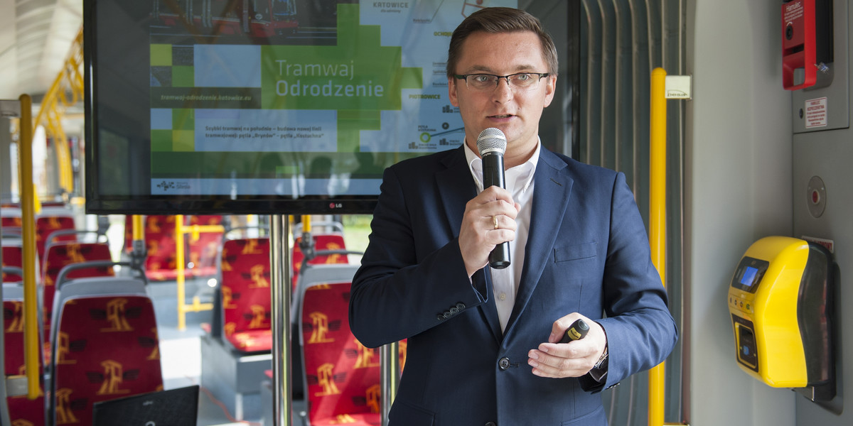 Marcin Krupa obiecał linię tramwajową