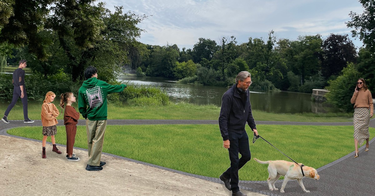 Park Południowy. Zielone światło dla spacerowiczów z wózkami!