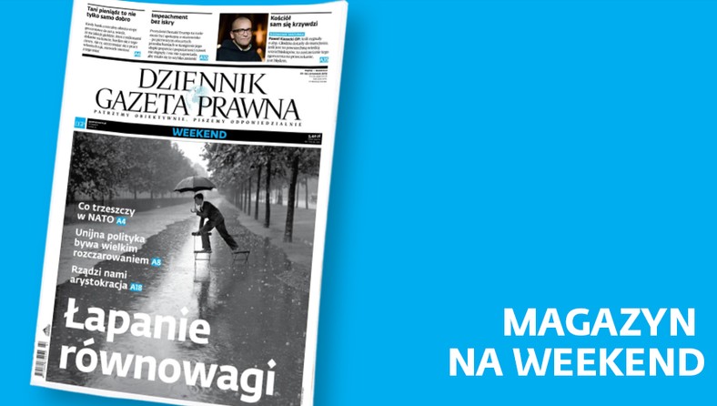 Magazyn DGP 22 listopada 2019 r. Okładka