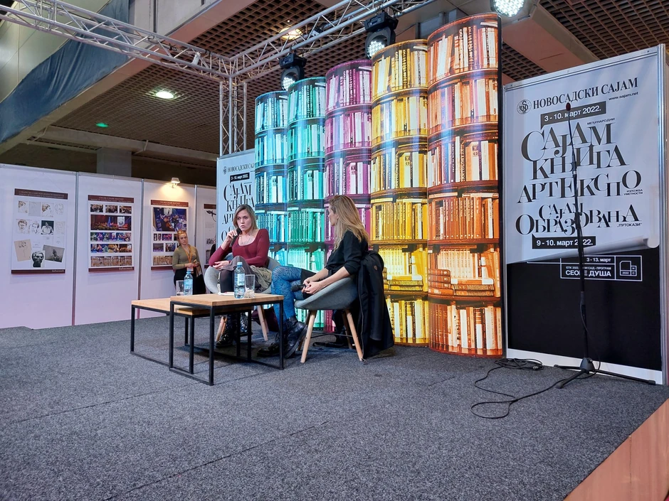 Milica Vučković sajam knjiga