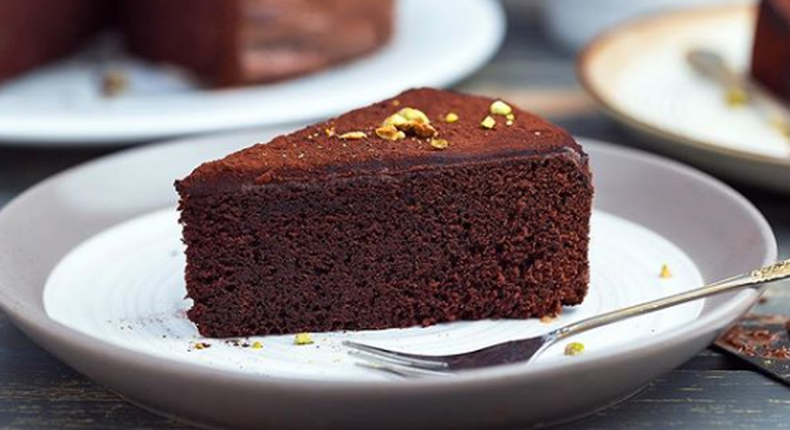 Butter chocolate cake