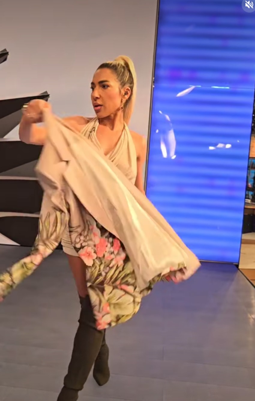 Jovana Jeremić zapalila studio plesom