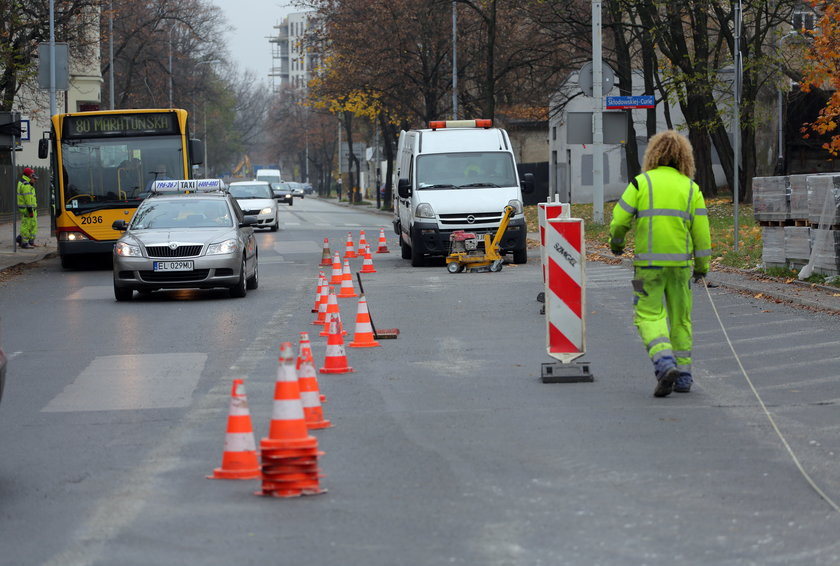 ulica Łąkowa w Łodzi