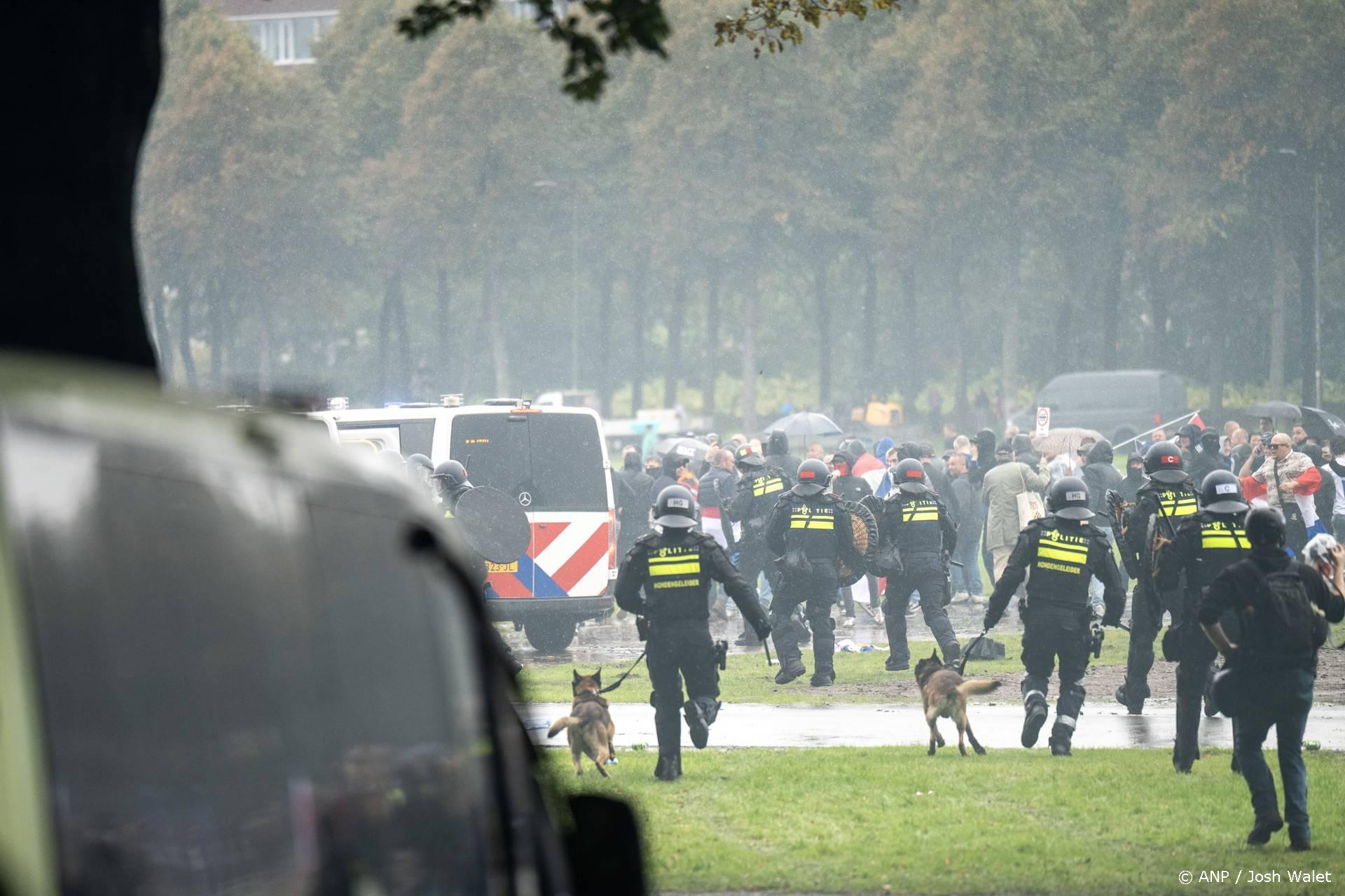 Van Zanen erkent: extreem geweld demonstratie overviel autoriteiten