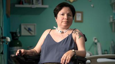 Ana Estrada suffered from polymyositis, an incurable disease that weakens muscles [Elias Alfageme/GDA via AP]