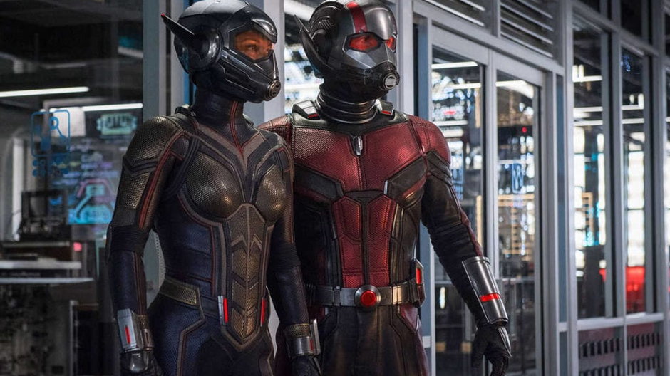 Paul Rudd i Evangeline Lilly w filmie "Ant-Man i Osa"