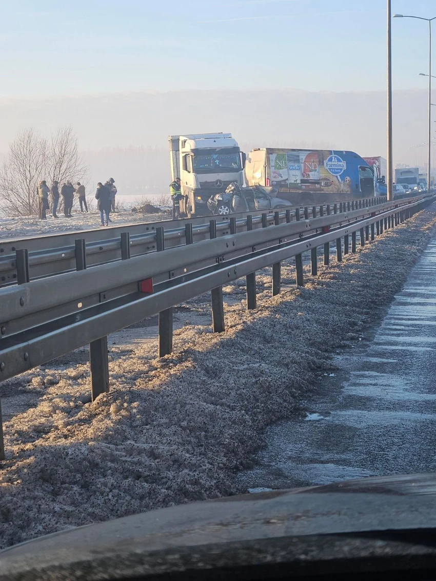 Stravičan sudar na Pupinovom mostu