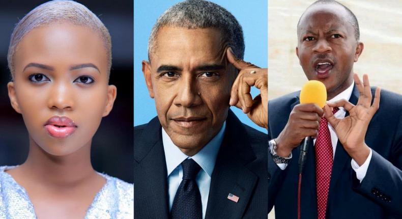 Sheilah Gashumba, Barack Obama and Frank Gashumba