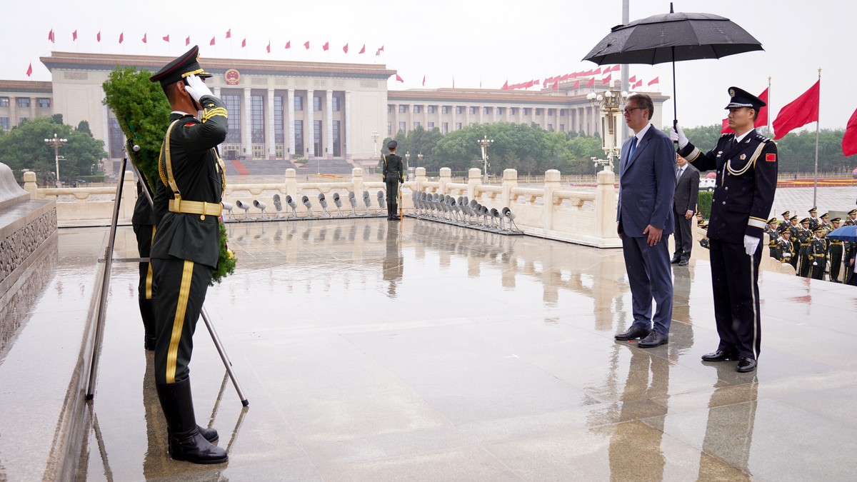 Aleksandar Vučić u Pekingu