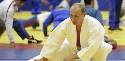 Putin ćwiczy przed świętami