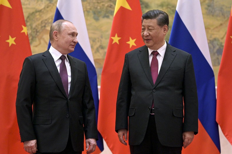 Władimir Putin i Xi Jinping, 4 lutego 2022 r.