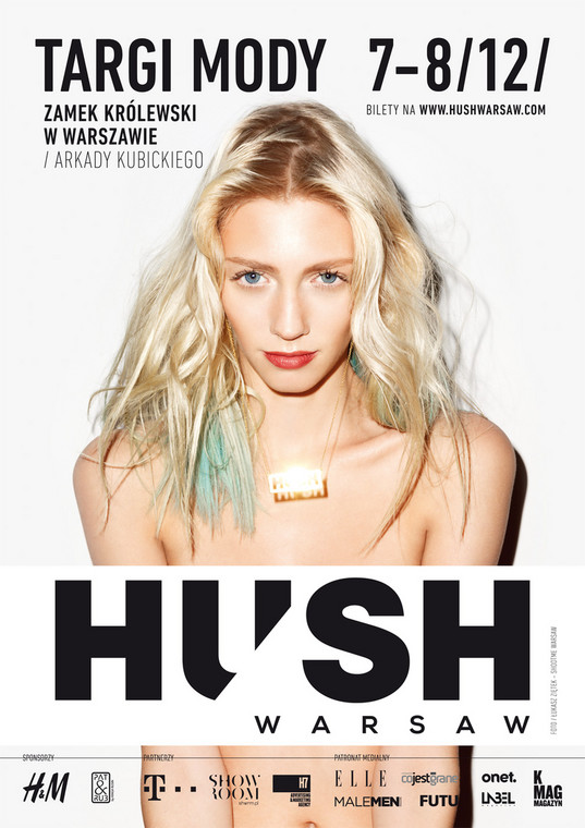 Plakat Hush Warsaw