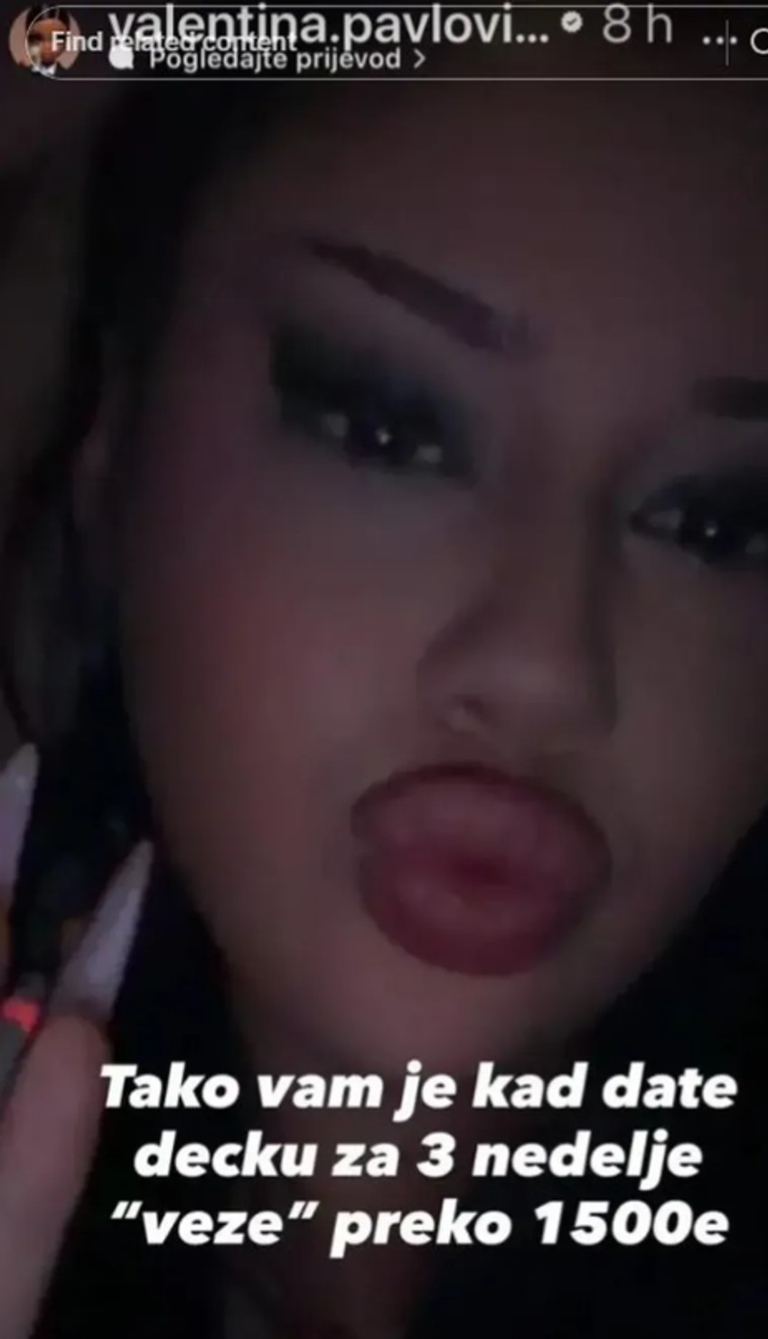 Inluenserka optužila Luku Silnog za nasilje