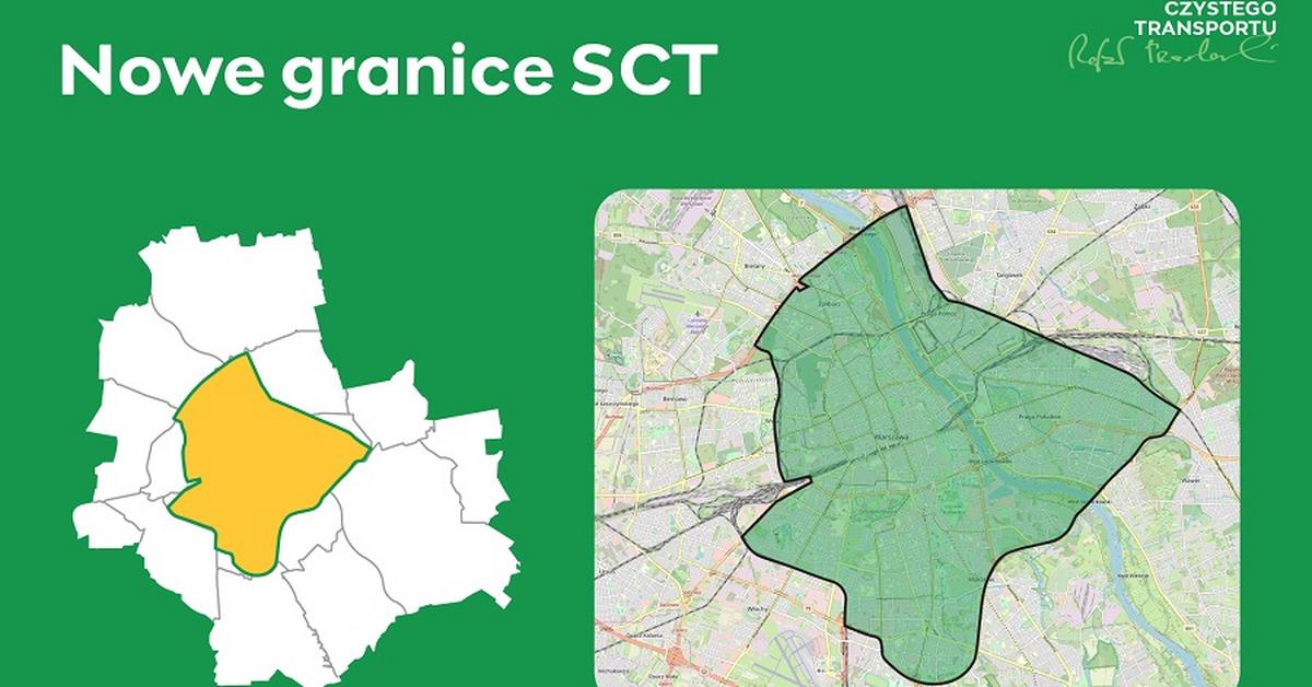  Strefa czystego transportu w Warszawie ma być znacznie większa. Radny: To pułapka na wszystkich mieszkańców stolicy