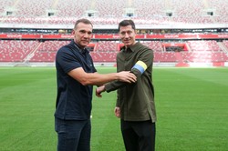 Szewczenko podziękował Lewandowskiemu. "Cała Ukraina będzie kibicować Polsce na mundialu"