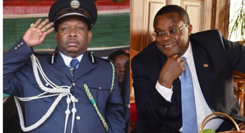 Mike Sonko and Kenneth Lusaka