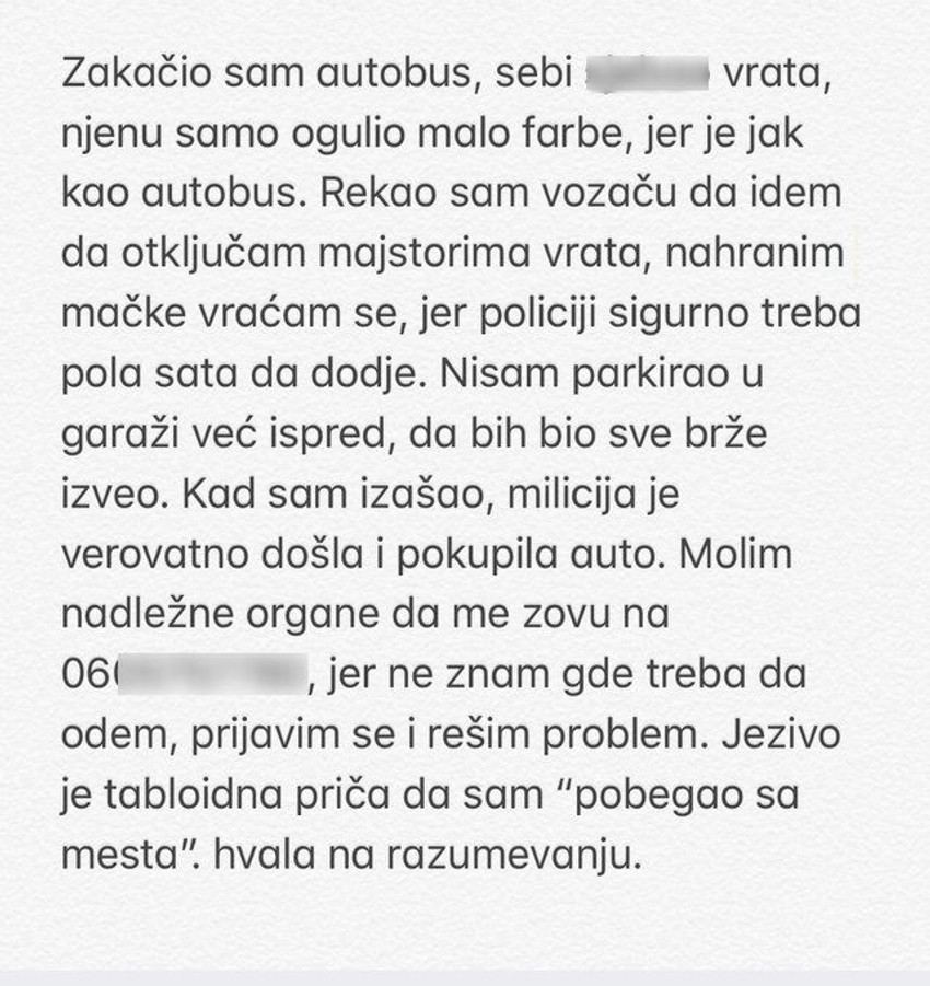 Sergej Trifunović, Twiter 