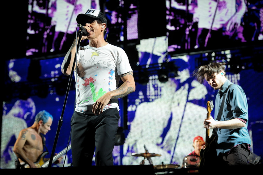 Red Hot Chili Peppers na Impact Festival 2012 (fot. Artur Rawicz/Onet)