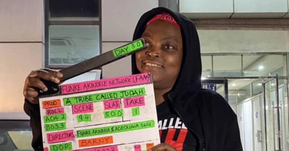 Funke Akindele kicks off production on ‘A Tribe Called Judah’