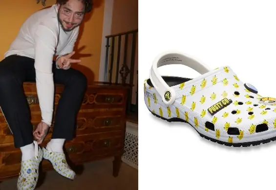 Edycja limitowana Crocsów i Post Malone'a wyprzedana w 10 minut