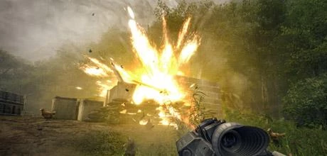 Screen z gry "Crysis Warhead"