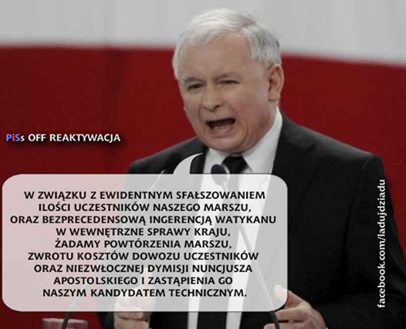 Czytaj także:Politycy o marszu PIS. "Kaczyński budzi upiory i podburza społeczeństwo"