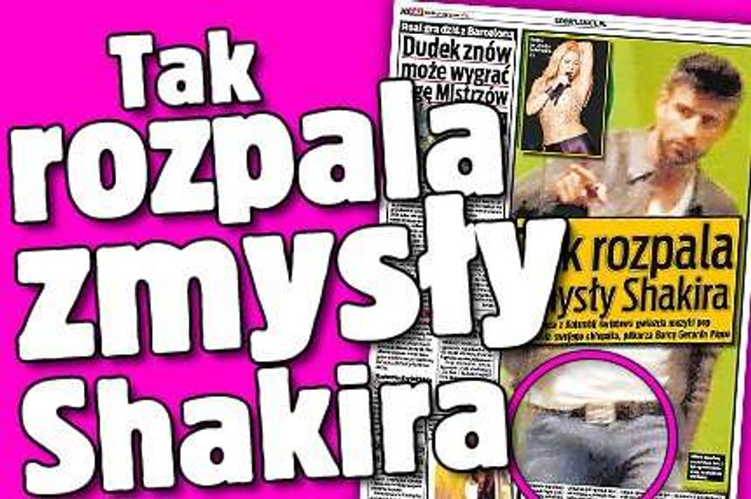 Tak rozpala zmysły Shakira